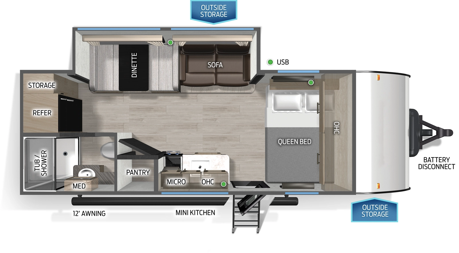 Cascade 18PBC Floorplan